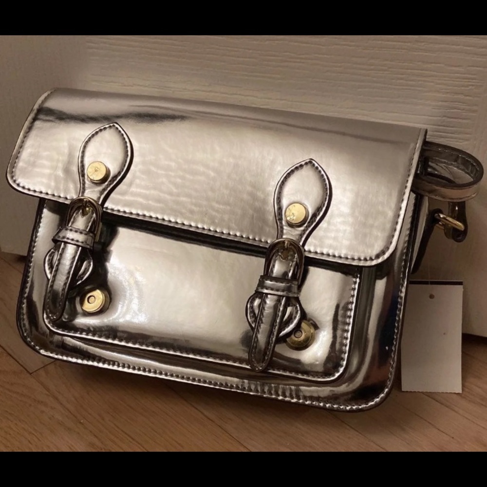 Steve Madden Silver Purse